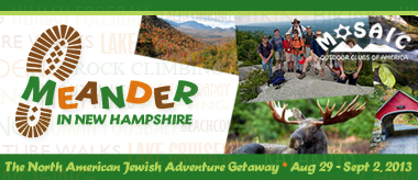 2013 North American Jewish Adventure Getaway